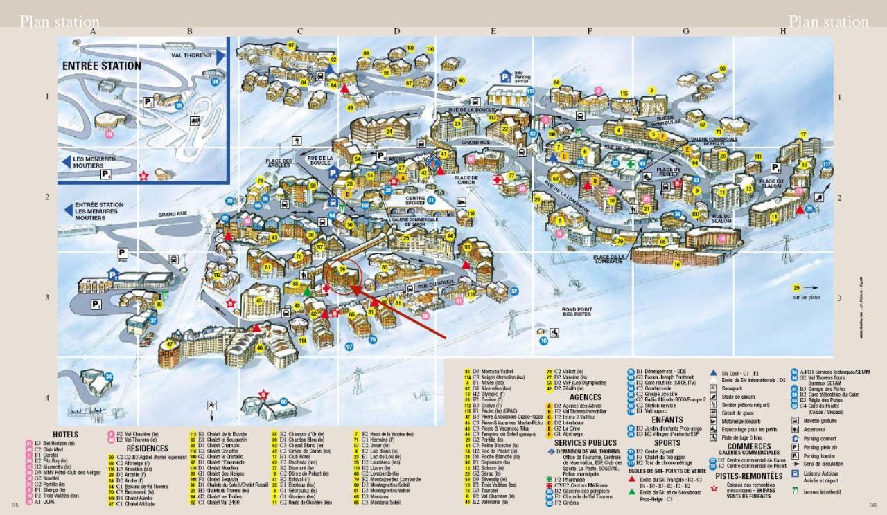 Val Thorens - Silveralp - Duplex Avec 3 Chambres ภายนอก รูปภาพ